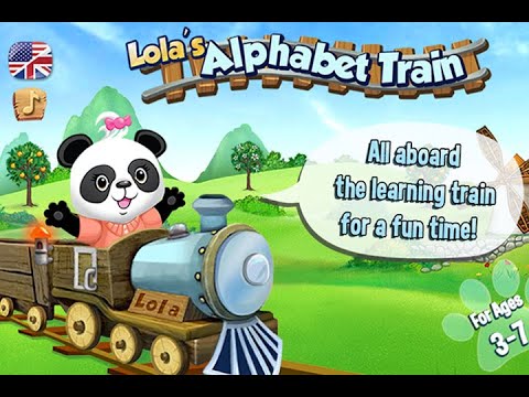 Alphabet Train ABC Game with Lolau0027s alphabet abc train