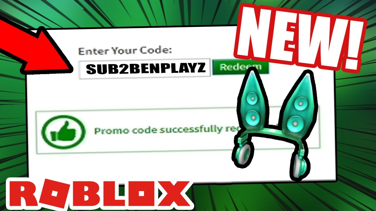 MAY* ROBLOX PROMO CODES, THE TEAL TECHNO RABBIT HEADPHONES