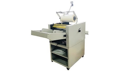 390E Automatic laminating machine install and setting