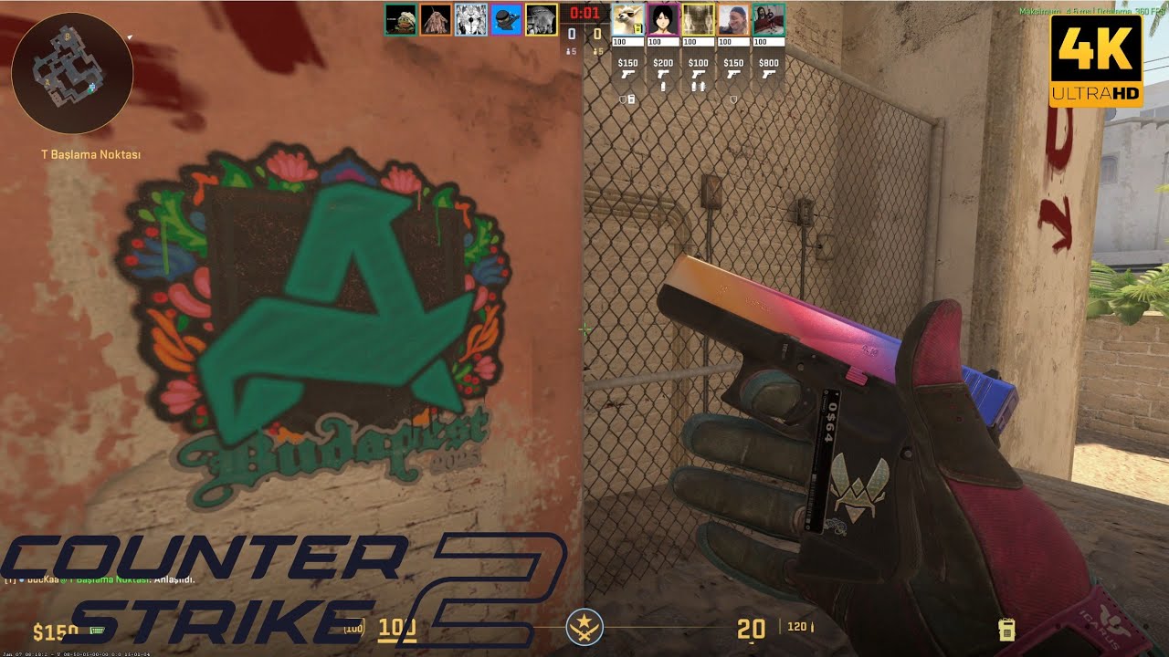 Counter Strike 2 Premier Gameplay 4K (Mirage)