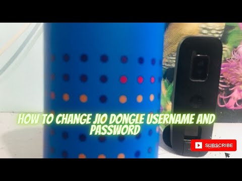 How to change Jio Dongle username (SSID) and password | JioFi JDR740 (Dongle) |Tamil