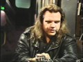 Capture de la vidéo Meat Loaf 1986 Interview (39 Of 100+ Interview)