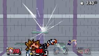 SSF2 Beta FMC: Sailor Moon Vs Project XP Sora Vs Grimmjow Vs Simon