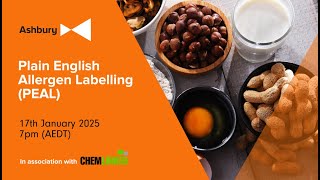 VIDEO Australia New Zealand Plain English Allergen Labelling PEAL Compliance Requirements