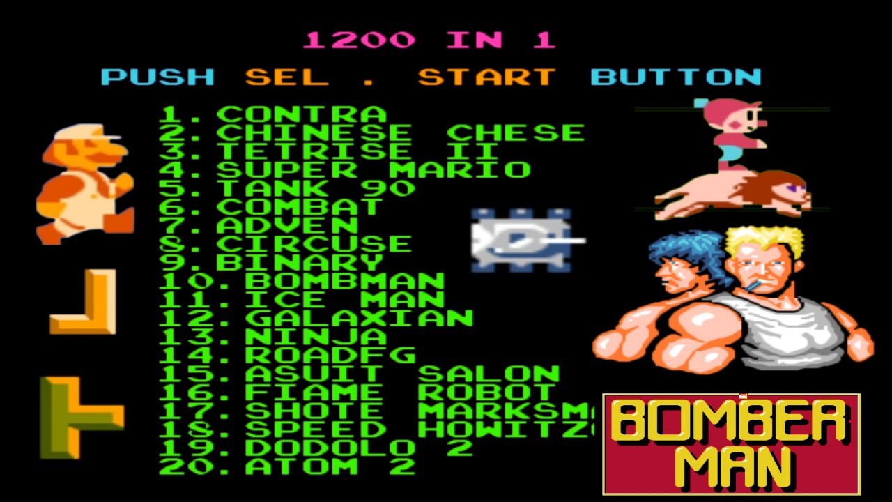 Exploring 1200 in 1 Games : Enjoying Nintendo Life