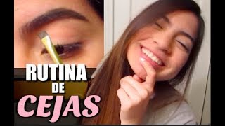 CÓMO MAQUILLO MIS CEJAS? | Valentina Posada