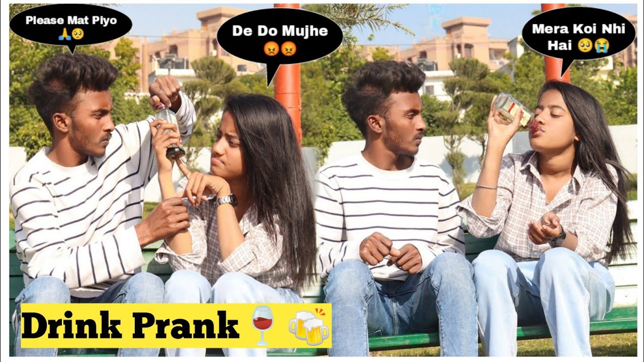 Drink Prank 🍷🍻|| Prank On My Boyfriend || Gone Extremely Wrong 😱 || Sad ...