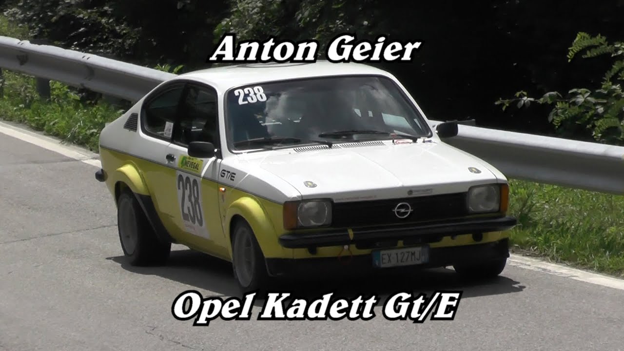 HILLCLIMB SALITA ALPE DEL NEVEGAL 2021 / ANTON GEIER / OPEL KADETT GT/E