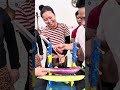 Thử Thách Chia Đôi Quả Bầu Mà Không Chạm Quả Cà Tím #ĐỏVlog