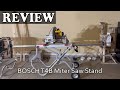 BOSCH T4B Portable Gravity-Rise Miter Saw Stand Review - Is It Worth It?