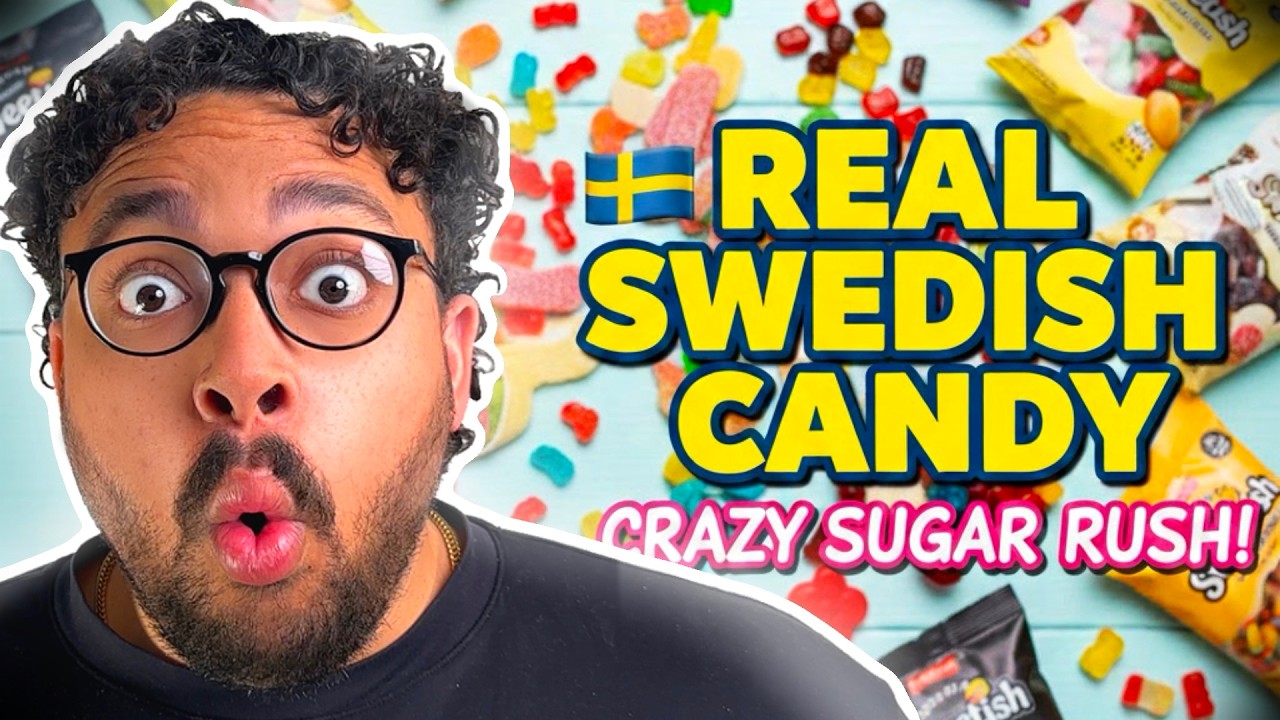 Покупка восхитительных конфет! | Пробуем лучшие шведские конфеты?