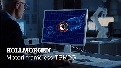 Motori frameless TBM2G di Kollmorgen
