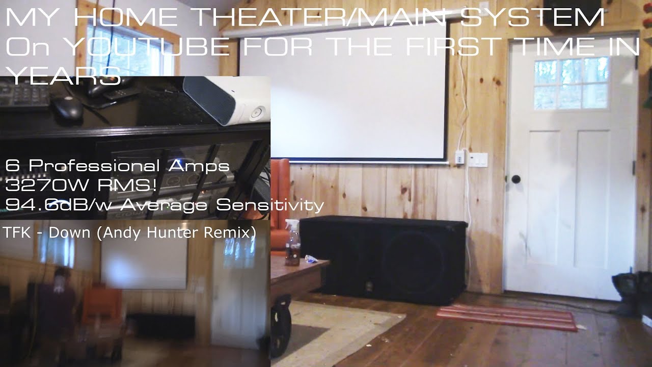 Crankin' the Sound System - First Video on my 3,200W RMS stereo!