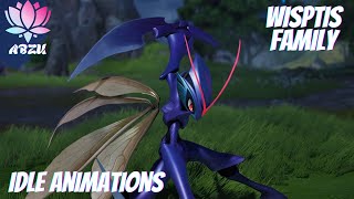 Wisptis family twined idle animations (Aniimo Closed Beta Test 1)