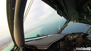 Awesome Cockpit View Landing in Nice Côte d'Azur! screenshot 3