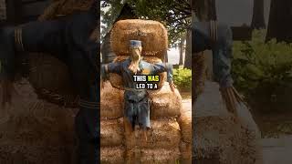 Did you know this scarecrow bleeds in RDR2?