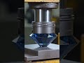 Hydraulic Press vs Blue Diamond 💎 | What Happens When Diamond Gets Crushed? | #diamond #satisfying