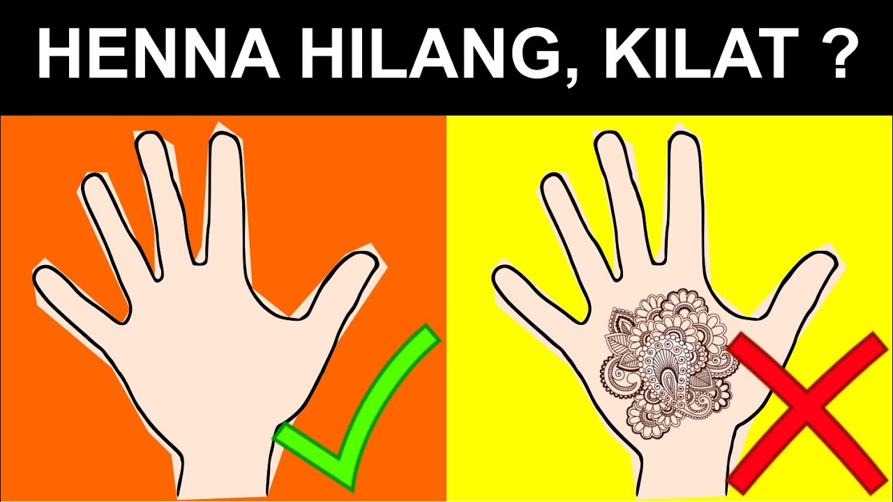  Cara  Menghilangkan  Bekas Henna  Di  Tangan  Menghilangkan  