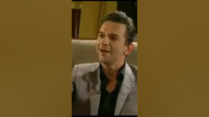Dave Gahan on his encounter with Simon Le Bon.
