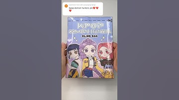 Kpop Demon Hunters Blind Bag Paper DIY #kpopdemonhunters #blindbagpaper #papercraft