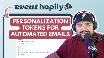 Automate Personalized Event Emails Using Tokens in HubSpot with event•hapily