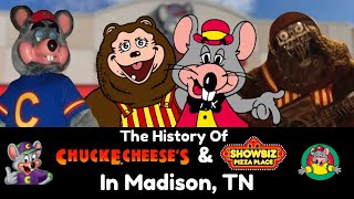 The History of Chuck E. Cheese and Showbiz Pizza in Madison, TN