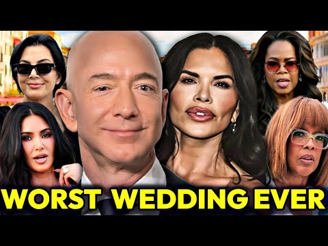 JEFF BEZOS MESSY WEDDING: PROTESTORS ATTACK, KIM KARDASHIAN'S STRICT RULES & GAYLE KING is TERRIFIED