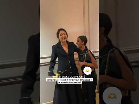 خنده های گلشیفته فراهانی در اکادمی César2024 Golshiftehfarahani Et Clara Couture