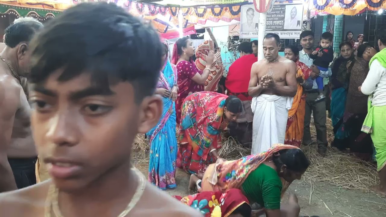 দদি ভঞ্জন  মধ্য দিয়ে ২৪ প্রহর মহানাম যজ্ঞের সমাপ্ত করা হলো ব্রাহ্মণবাড়িয়া নবীনগর নারই গ্রাম 