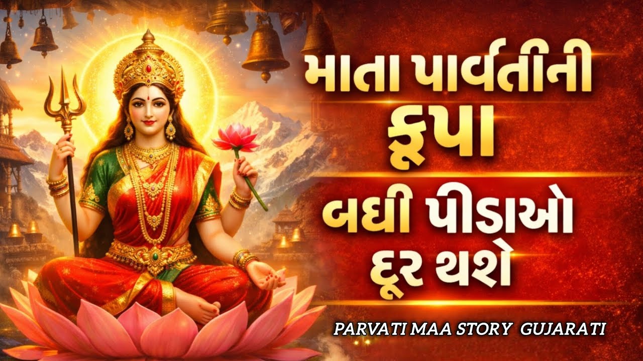 માતા પાર્વતીની આ કથા સાંભળો 🙏 બધી પીડાઓ દૂર થશે | Parvati Maa Story | Gujarati Devotional