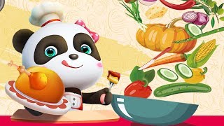 РЕСТОРАН МАЛЫША ПАНДЫ. Готовим для друзей Кики новые рецепты. Игра для детей на русском РЕСТОРАН МАЛЫША ПАНДЫ. Готовим для друзей Кики новые рецепты. Игра для детей на русском