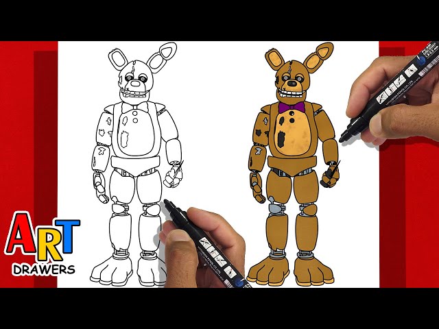 Canon Fredbear  Fnaf drawings, Fnaf golden freddy, Fnaf coloring pages