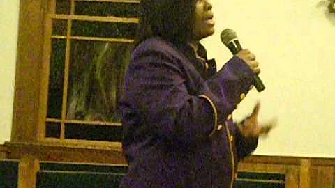 Pastor Mary Atkinson at Piney Groves , Pastor Robe...