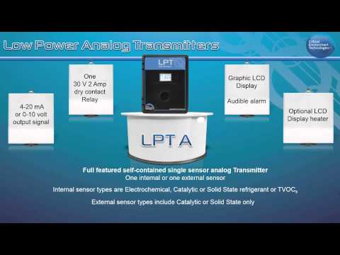 LPT and LPT-A Gas Detectors