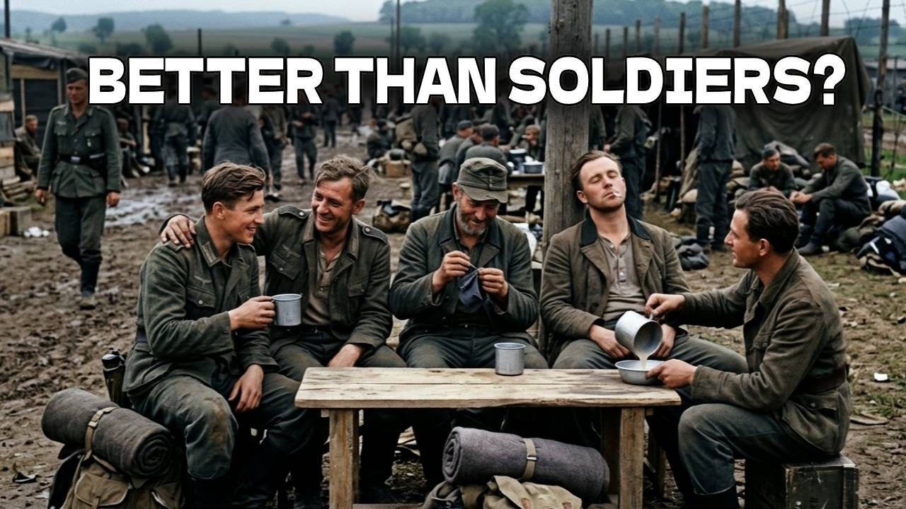 Das vergessene Lager deutscher Kriegsgefangener, in dem Gefangene besser lebten als viele Soldaten