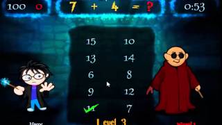 Harry Potter Math Game (Becoming Lord VoldeMATH)