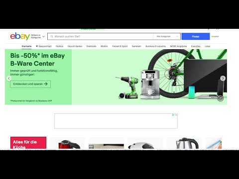 Video: Bei EBay Erhalten Sie In Den Nächsten Stunden 10% Rabatt Auf Alles