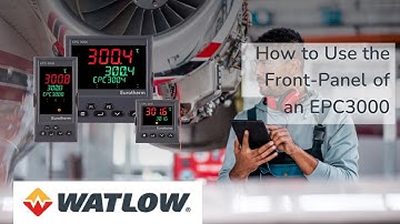 How to Use the Front Panel of a Eurotherm EPC3000