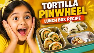 Tortilla Pinwheel Lunch Box Recipe | Back to School Lunch | SuperChef