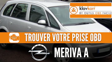 Où trouver le numéro de série sur ma Opel Meriva ?