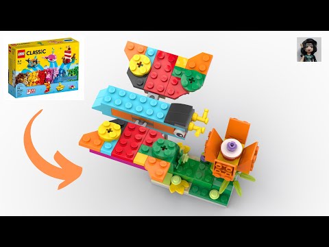 BUTTERFLY Lego classic 11018 ideas How to build