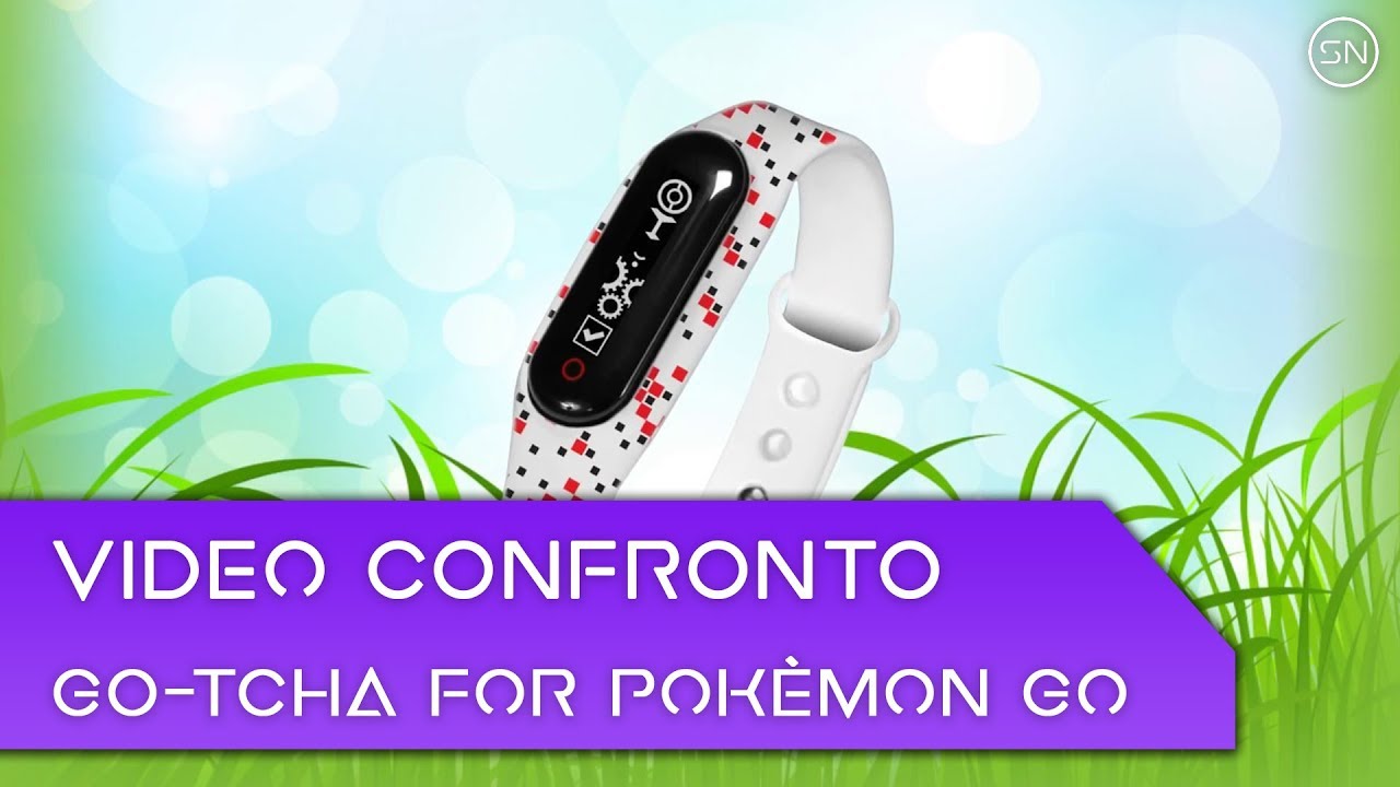 GO-tcha for Pokémon GO - confronto con Xiaomi Mi Band 1S e Mi Band 2 -  YouTube