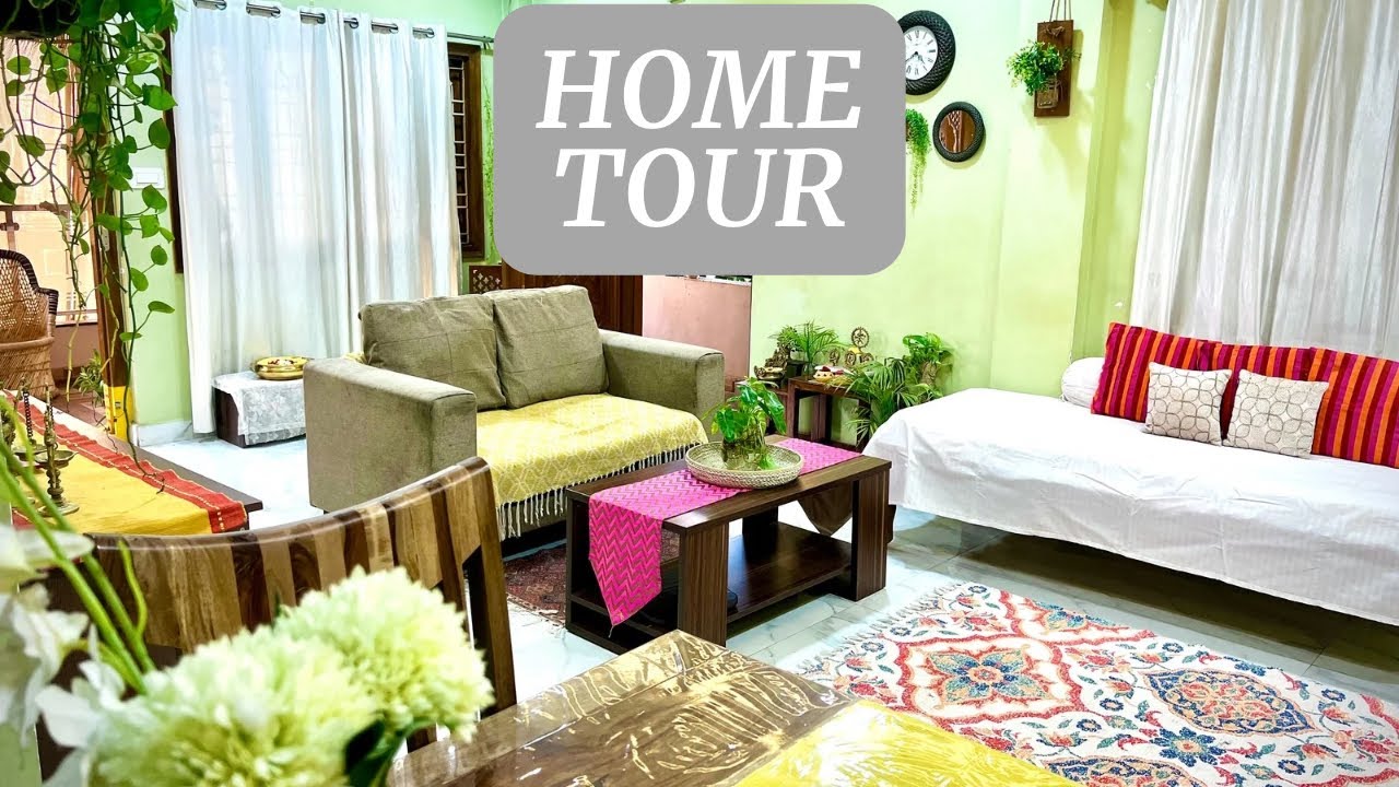 Home Tour//South Indian home tour//Simple 2bhk #House Tour//#home tour//​⁠#home