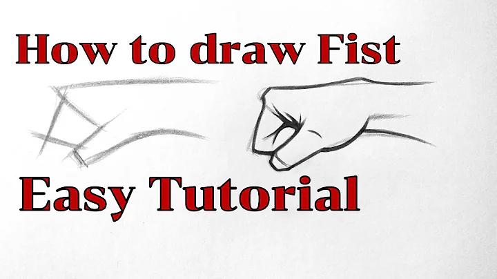 How to draw a Hand/Fist easy step by step for Beginners Hands/Fist drawing tutorial with pencil
