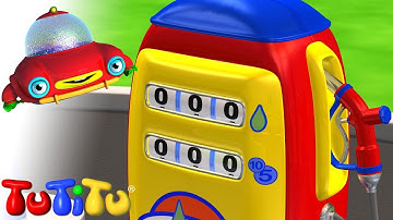 🎁TuTiTu Builds a Gas Pump - 🤩Fun Toddler Learning with Easy Toy Building Activities🍿