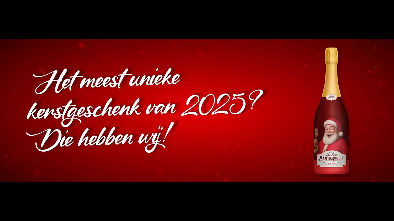 Santa Bubble - Hét kerstgeschenk van 2025!