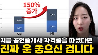 지금 시작하는 공인중개사가 역대급 기회인 이유