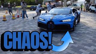 $4M Bugatti Pur Sport causes CHAOS on London Streets! | London Supercar Spotting @SalonPrivéUK 