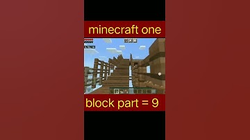 Minecraft one block series part = 9 #Noob expert gaming#shorts #viralshorts #youtubeshorts