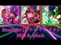 Straylight (ストレイライト) - Hide &amp; Attack [ROM/ENG LYRICS] [COLOR CODED]